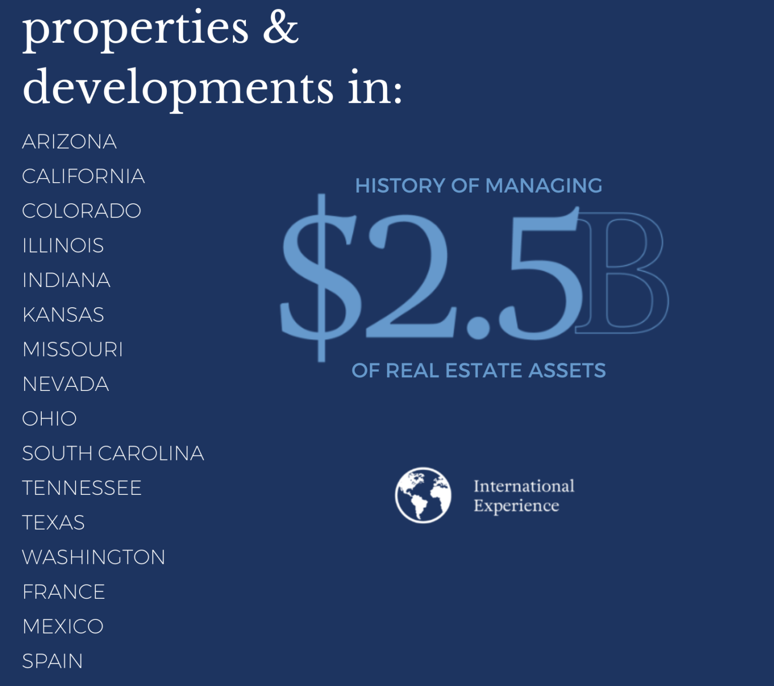 Home SANTE Realty Investments Real Estate Investments